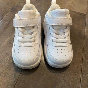 Nike Court Borough Low 2 Sneakers in Triple White